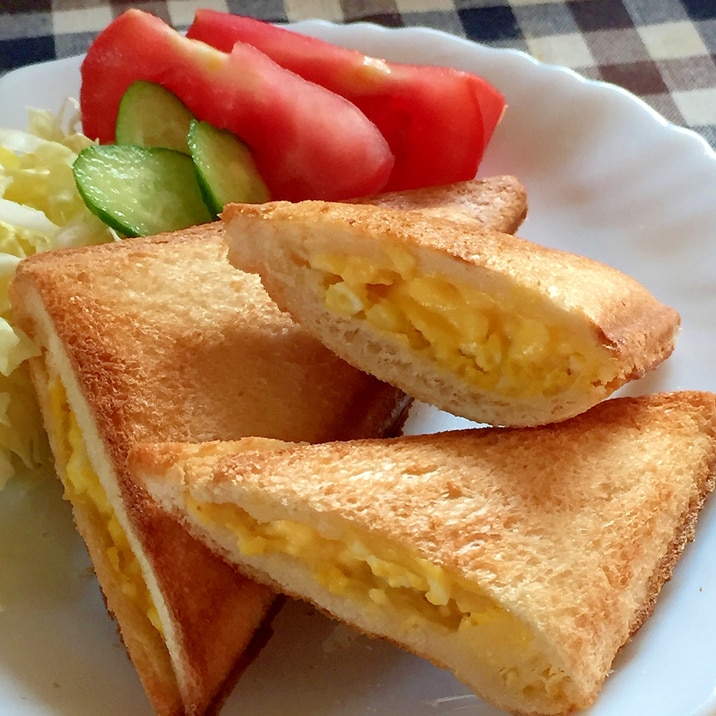 子供ウケ抜群 卵ホットサンド レシピ 作り方 By みさきらりんず 楽天レシピ 子供ウケ抜群 卵ホットサンド レシピ 作り方 By みさきらりんず 楽天レシピ